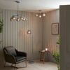 Lampa stołowa Endon Lighting Dimple 97976 chrom