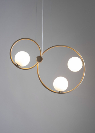 Sigma 33409 AQUA 1 lampa wisząca złoty beż