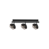 Milagro Lampa sufitowa LOGAN 3xE14 ML4611 CZARNY