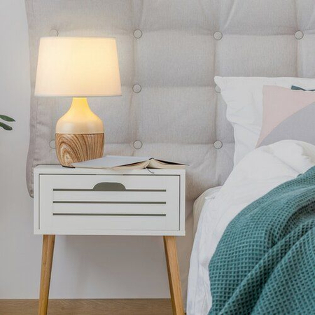 Lampa stołowa Rabalux Yvette 4370 Beżowy