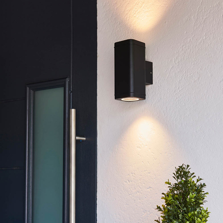 Kinkiet zewnętrzny Endon Lighting Milton 96911 czarny