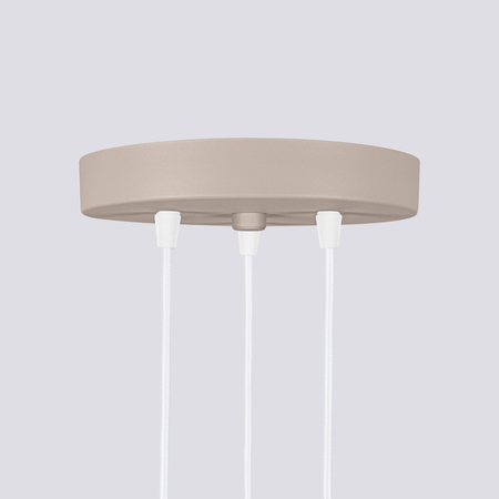 Sollux Lighting Lampa wisząca KARBON 3P taupe SL.1775
