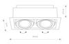 Spot Nowodvorski Downlight Black-9570