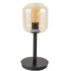 Sigma 50263 GLOSS lampka biurkowa czarny/bursztynowy