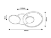 Lampa sufitowa Rabalux Fulvia 6890 chrom satyna