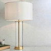 Lampa stołowa Endon Lighting Lessina 68802 mosiądz