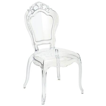 Krzesło KING transparentne - poliwęglan