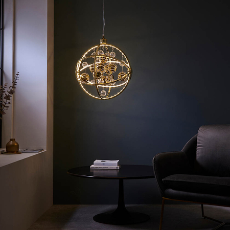 Lampa wisząca Endon Lighting Muni 102608 złoty