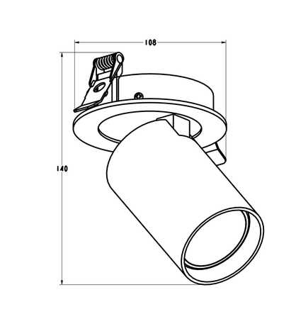 Spot Zuma Line ACGU10-148 Tury 1 Biały