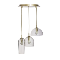 Lampa wisząca BLANCA 3 CHAMPAGNE Azzardo AZ3338 złoty