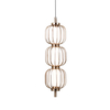 Lampa wisząca Italux Pedro PND-34405-3V-HBR Złoty