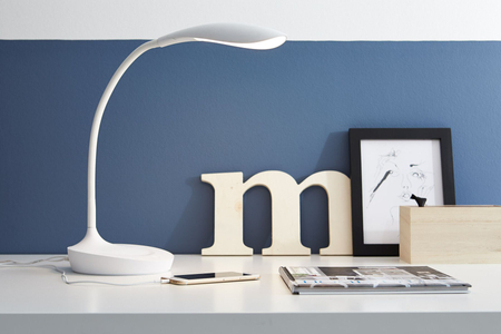 Lampa biurkowa Markslöjd SWAN 106093 biały