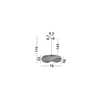 Lampa wisząca Luces Exclusivas NULVERO LE45366 naturalny