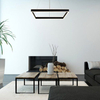Lampa wisząca Rabalux Quadro 3085 czarny matowy