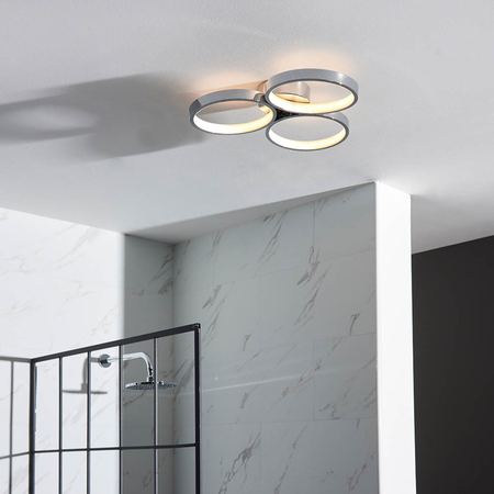 Lampa sufitowa Endon Lighting Radius 96473 chrom
