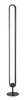 Lampa podłogowa Rabalux Barto 74051 czarny matowy