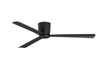 Lampa sufitowa Luces Exclusivas Wentylator TAMPICO czarny LE42957