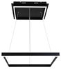 Lampa wisząca Rabalux Quadro 3085 czarny matowy