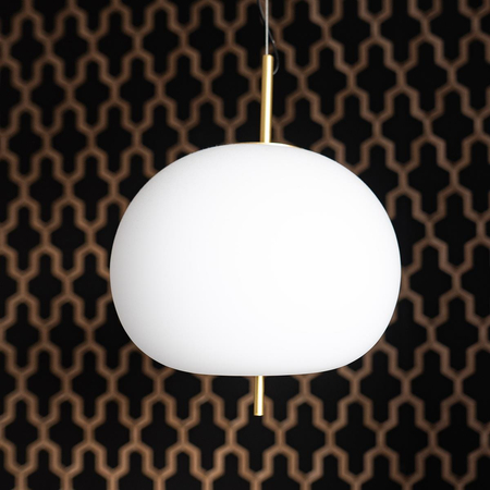 Złota lampa wisząca LED Apple P