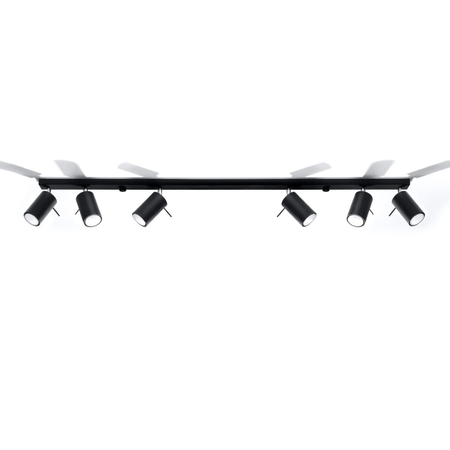 Sollux Lighting Plafon RING 6L ochra czerwona SL.1511