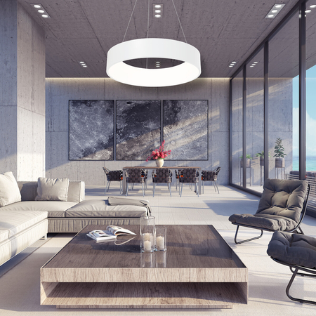 Milagro Lampa wisząca Ohio Biały 40W LED 3000K-4000K ML6357 BIAŁY