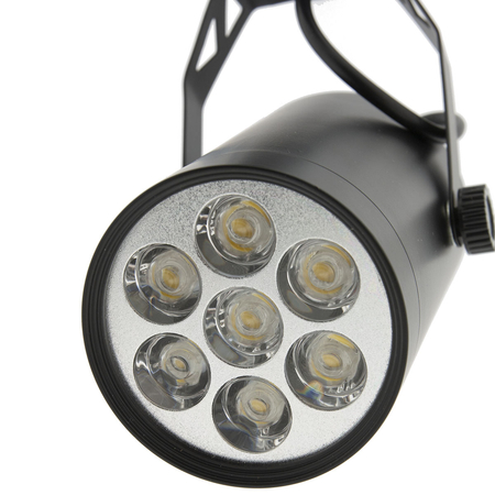 Reflektor Szynowy LED Greenie Track Light 7x1 PowerLED 9W czarny WW