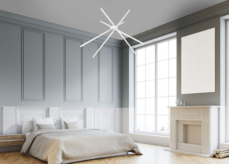 Lampa wisząca Maxlight P0270 biały