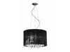 Lampa wisząca SIDNEY ROUND BLACK Azzardo AZ0510 black