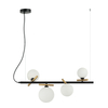 Lampa wisząca Italux Reverso PND-5622-4-BK-W Czarny, złoty
