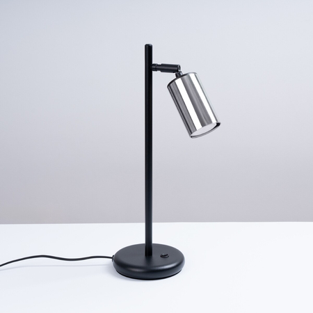 Sollux Lighting Lampa biurkowa WINX czarny/chrom SL.1373