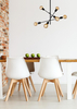 Lampa sufitowa Lucide LESTER 21119/06/30 czarny/srebrny