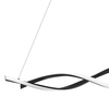 Milagro LAMPA WISZĄCA GRANT BLACK 38W LED ML8609 CZARNA
