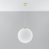 Sollux Lighting Lampa wisząca UGO 40 złota SL.0717