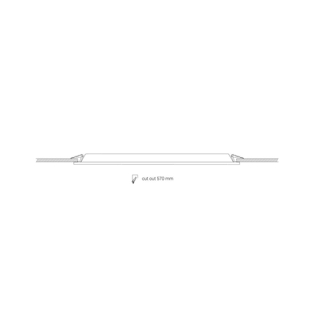 Plafon CL ITAKA LED 40W Nowodvorski 8460 biały
