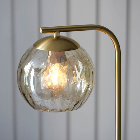 Endon Lighting Lampa podłogowa 98271 mosiądz