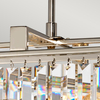Żyrandol Elstead Lighting Aries szary ARIES-4P-S