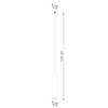 Sollux Lighting Lampa wisząca ELECTRA beton SL.1347