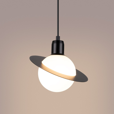 Sollux Lighting Lampa wisząca HYPERION 1 czarny SL.1358