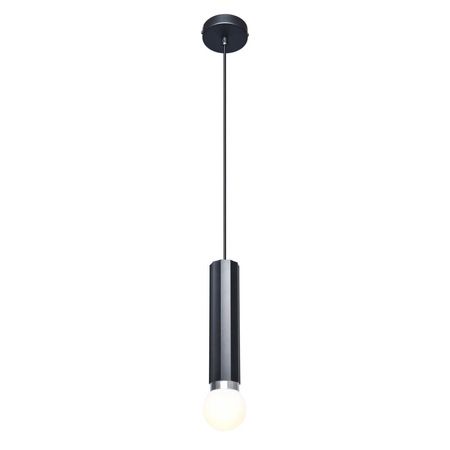Lampa wisząca Italux Macera PND-33849-1-BK piaskowy czarny