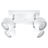 Sollux Lighting Plafon OCULARE 4 czarny SL.0446