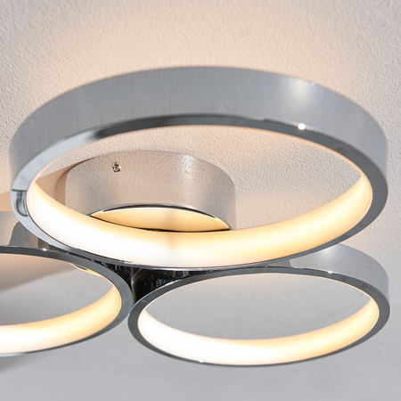 Lampa sufitowa Endon Lighting Radius 96473 chrom