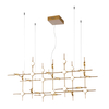 Lampa wisząca Italux Provenza MD18001067-30A GD Złoty
