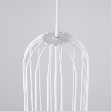 Sollux Lighting Lampa wisząca BRINA 1 biała SL.1331