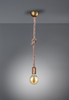 Lampa wisząca Trio 310100104 złoty