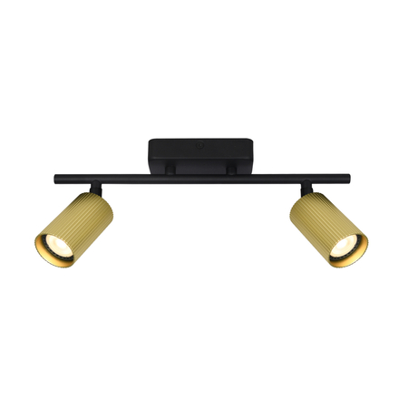 Spot Italux SPL-46829-2-BK-GD Czarny, złoty