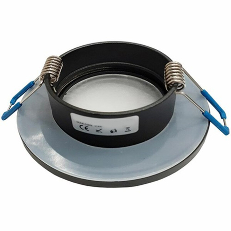Eko-Light Oczko sufitowe okrągłe IP44 Black EKZ299 CZARNY