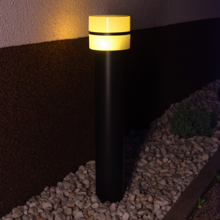 Eko-Light Słupek Ogrodowy Mia 1xE27 IP44 50cm EKO1706 CZARNY