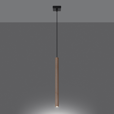 Sollux Lighting Lampa wisząca PASTELO 1 ochra czerwona SL.1524