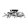 Lampa sufitowa Zuma Line MX3481-1S-3BCT MAIA LAMPA SUFITOWA CZARNA/BLACK