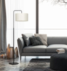 Lampa podłogowa TRAPO LP1 BL ECRU Emibig 570/4 miedziany